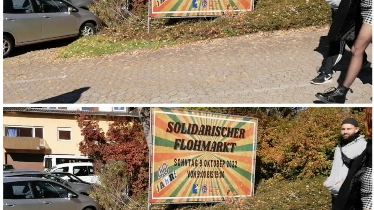 nouveau marché aux puces en l'Allemagne