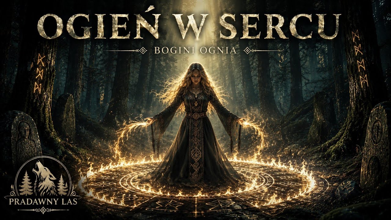 OGIEŃ W SERCU 🔥 – Bogini Ognia (Slavic Dark Pop)  | Pradawny Las
