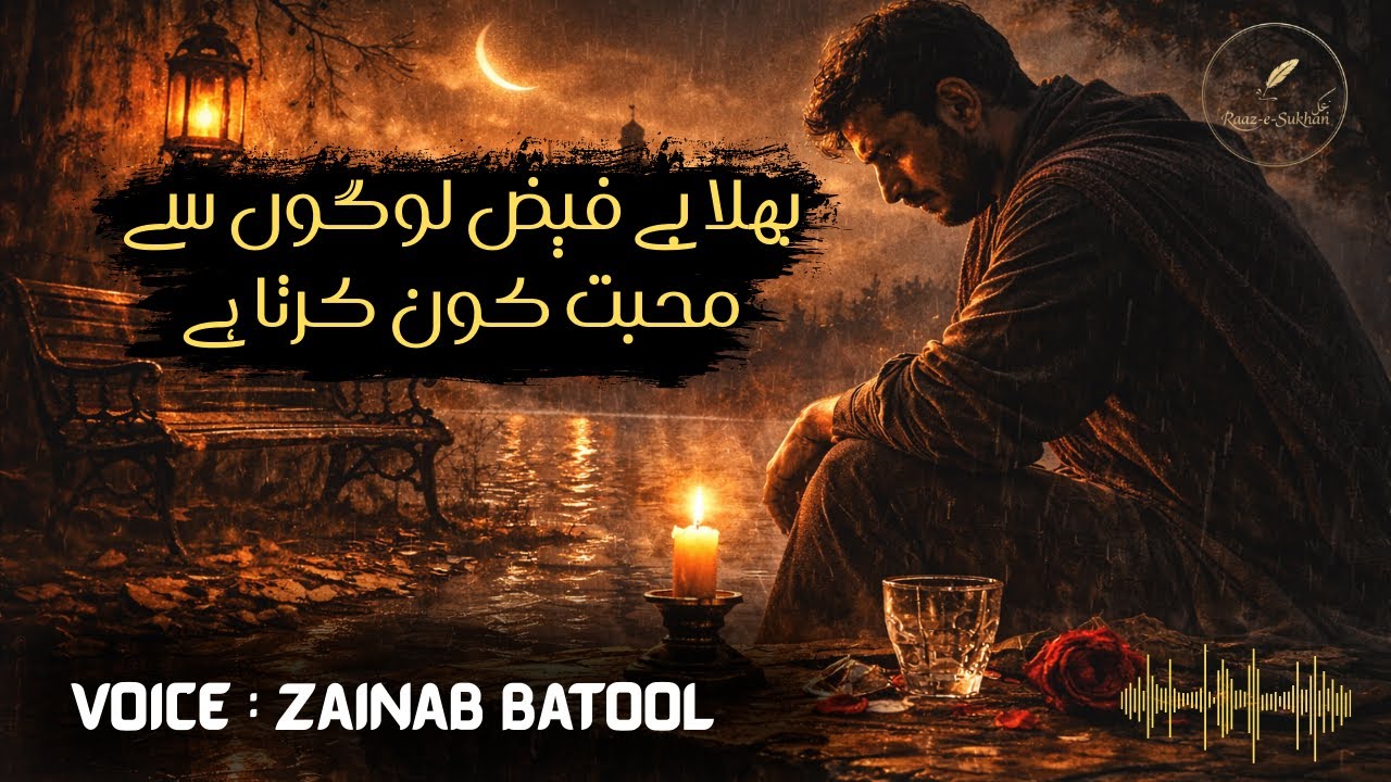 Haqeeqat jaan kr | Raaz-e-Sukhan | Muhsin naqvi Poetry | best Urdu Ghazal