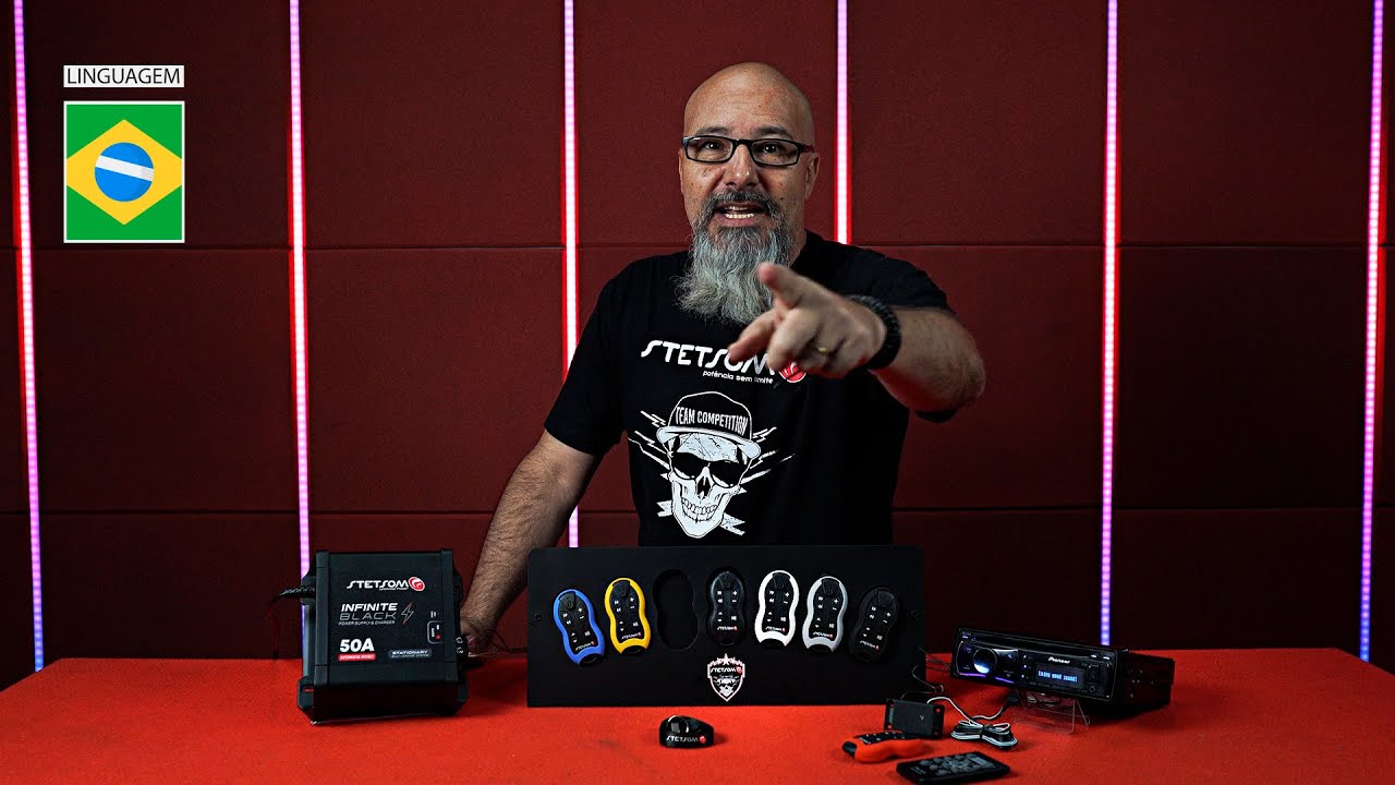 STETSOM SX1 - O Controle de Longa Distância + Vendido do Som Automotivo
