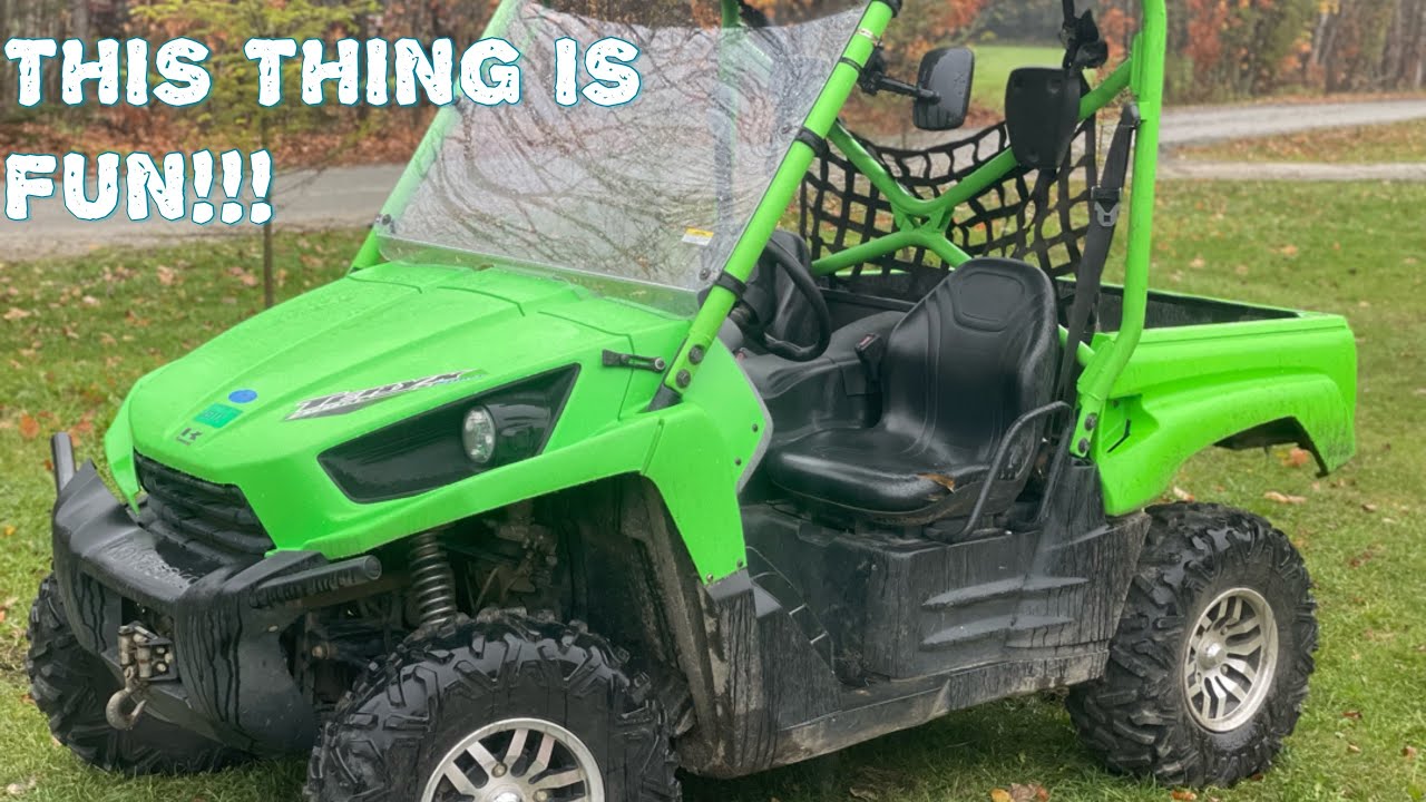 2011 Kawasaki teryx 750 sport test drive