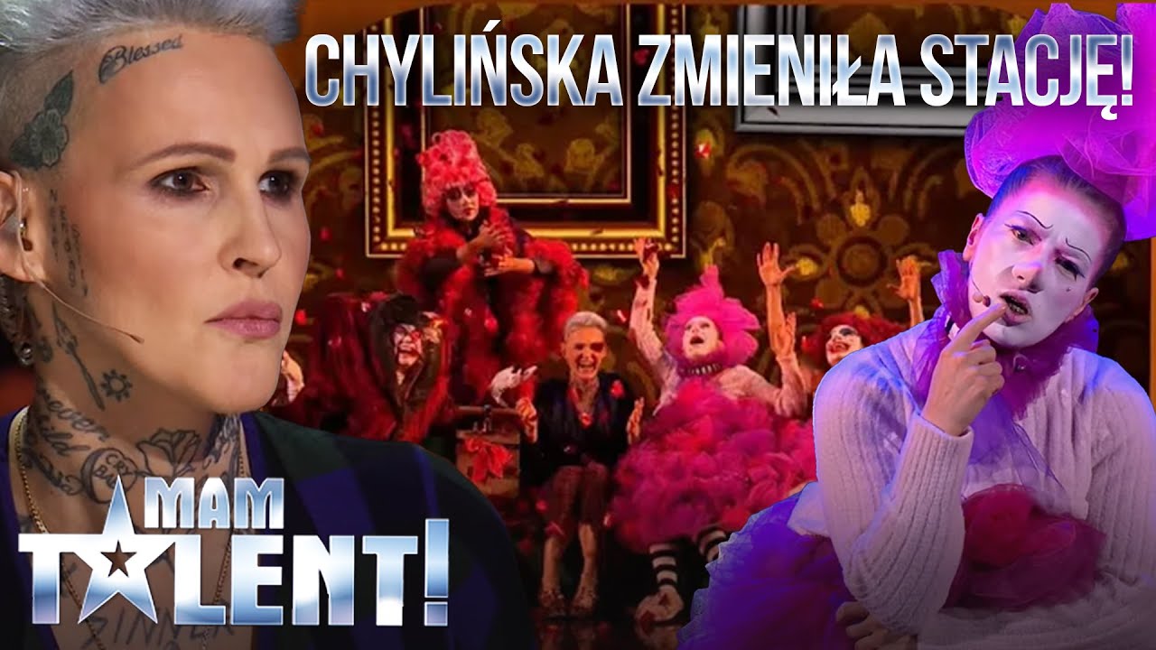 CHYLIŃSKA ZMIENIŁA STACJĘ? TERAZ WYSTĘPUJE Z KLAUNAMI...🤡 | MAM TALENT!
