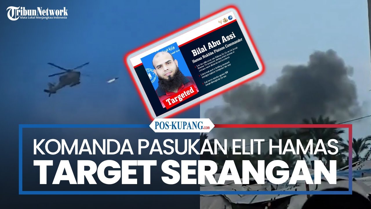 Serangan IDF Targetkan Komandan Pasukan Elit Nukhba Hamas di Mawasi Gaza