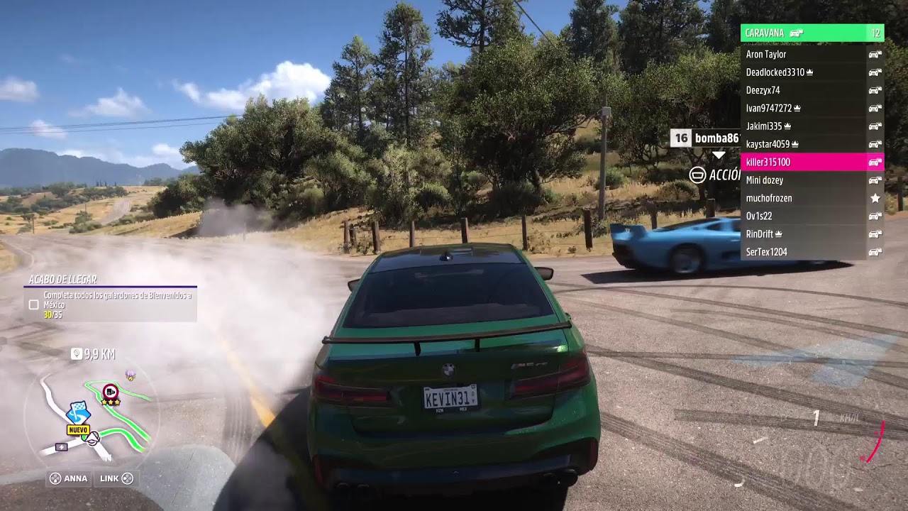 Drift y rutas forza horizon 5