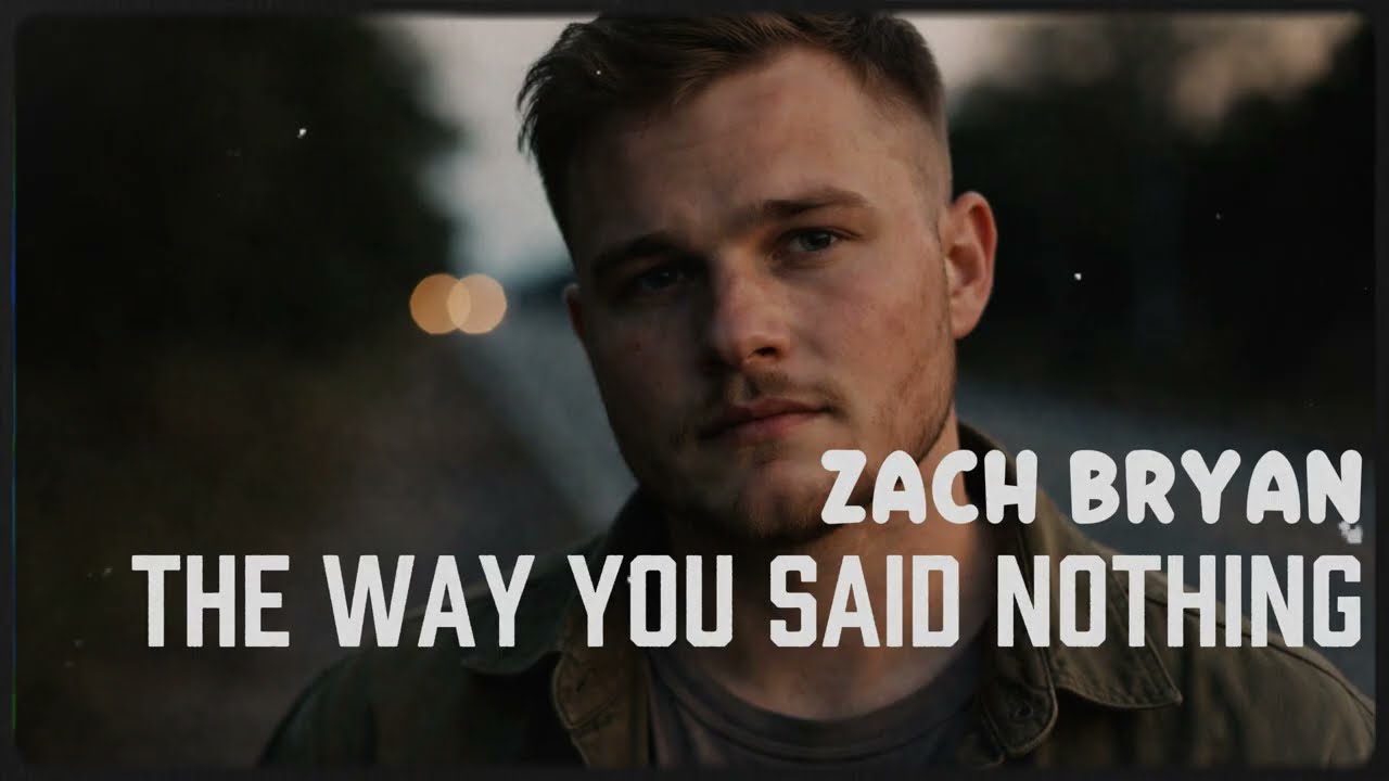 ZACH BRYAN PLAYLIST - The Way You Said Nothing - 4 SONGS NEW COVER REMIX