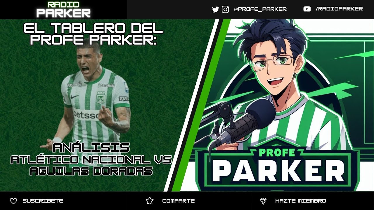 El Tablero del Profe Parker: Análisis Post Partido - Atlético Nacional Vs Águilas Doradas