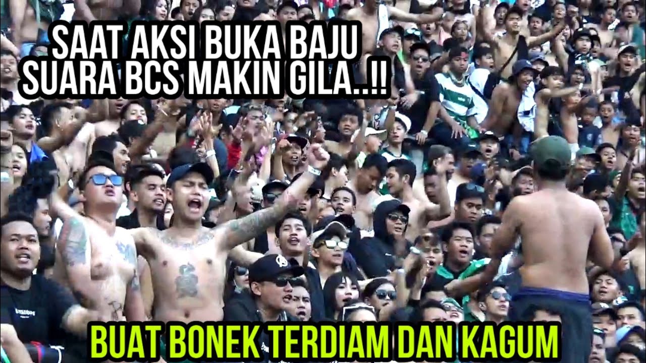 Menggema..!! Aksi Gila Brigata Curva Sud di Surabaya, buat semua Bonek jadi kagum