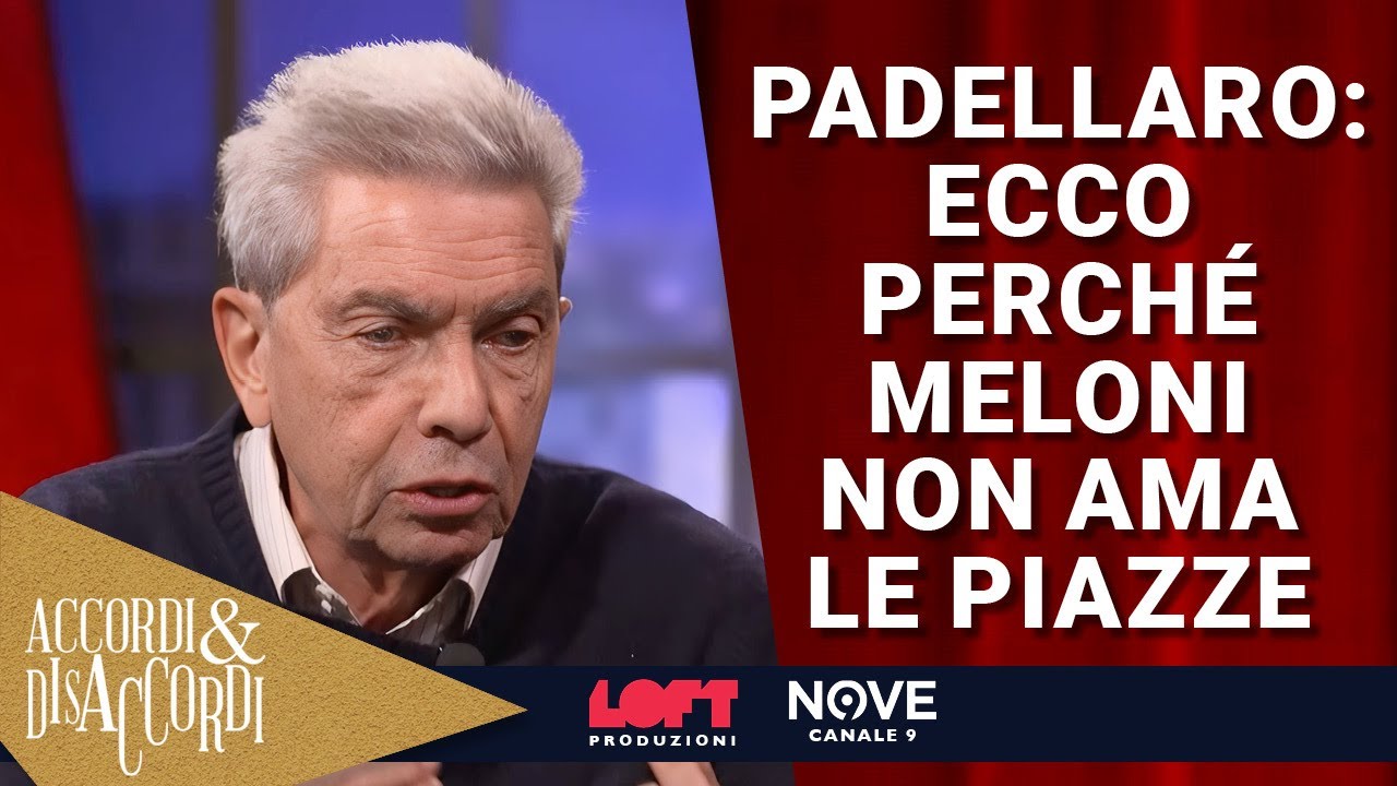 Padellaro: ecco perch&eacute; Meloni non ama le piazze