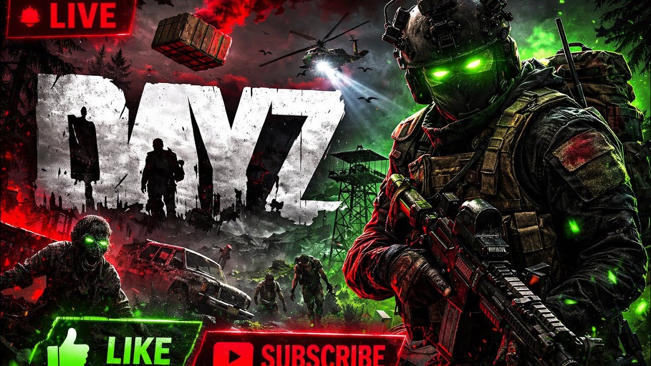 Live DAYZ - the ultimate survival journey from coast to military gear