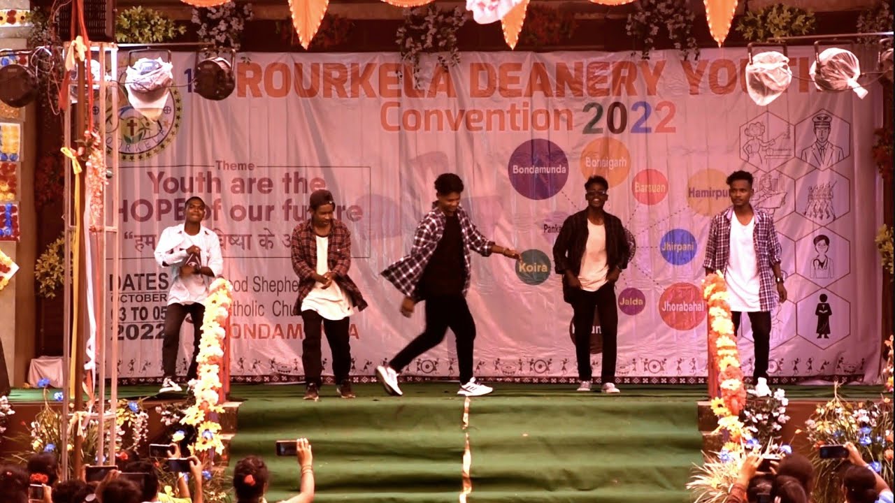 Nagpuri Dance Dhamaka 2022 _ Rourkela Deanery Youth Convention_At Bondamunda