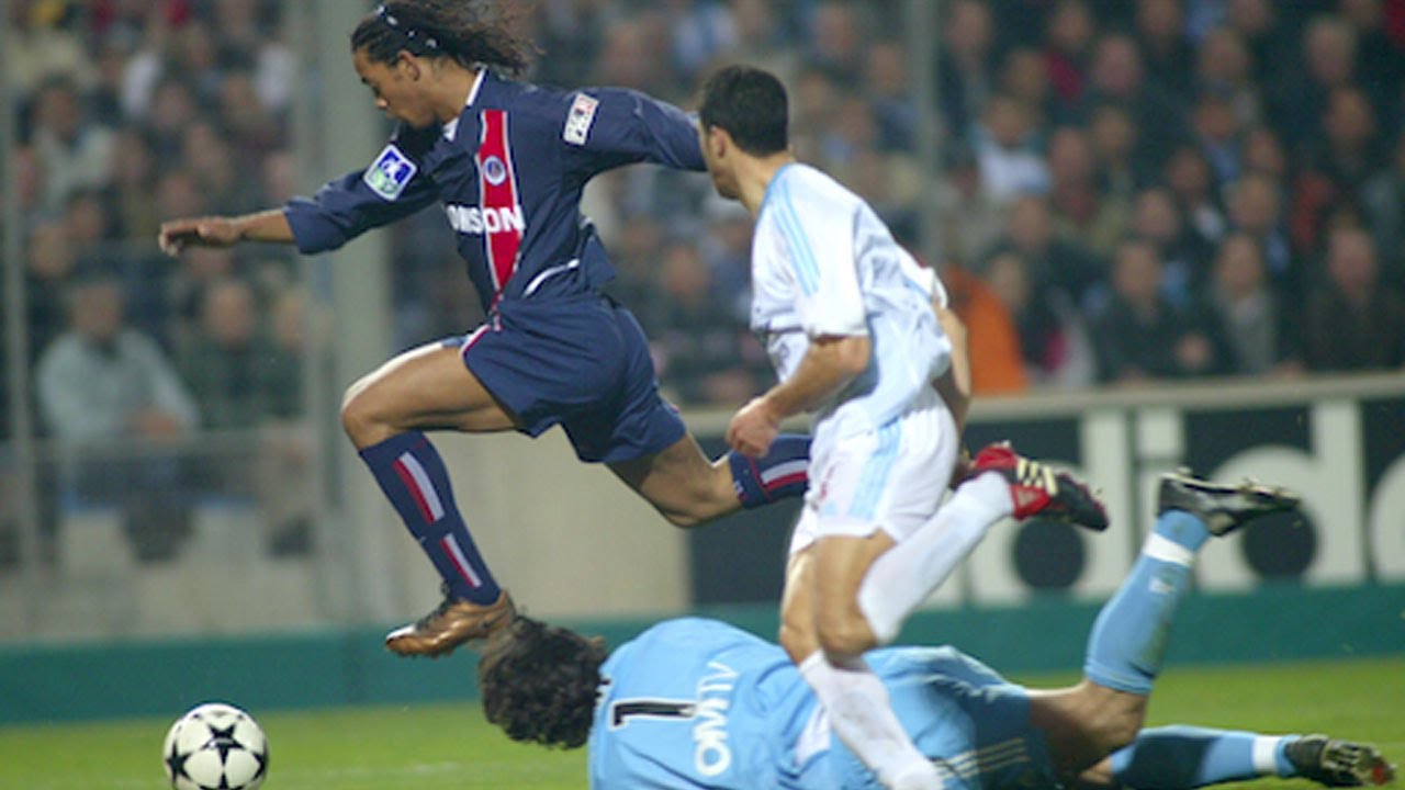 LE MATCH OU RONALDINHO A ETEINT L'OM AU VELODROME