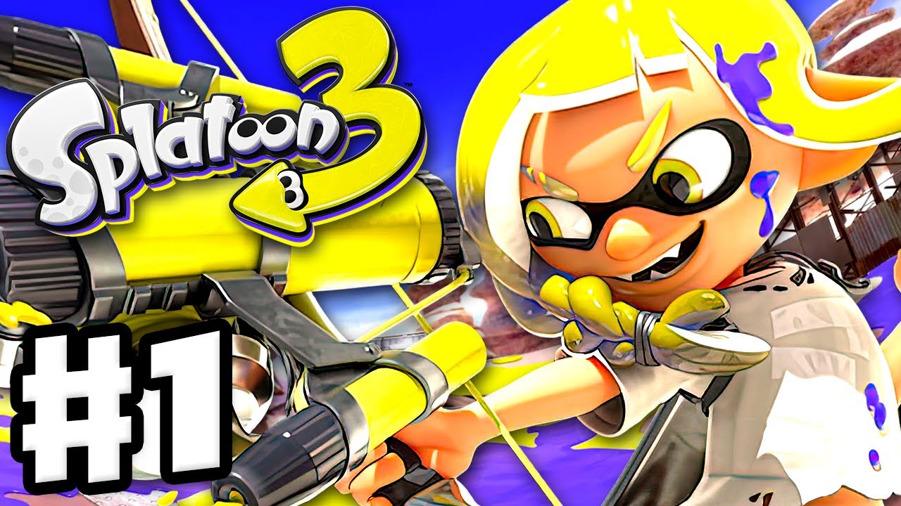Splatoon 3 - Gameplay Walkthrough Part 1 - Turf War Multiplayer! Story Mode! (Nintendo Switch)