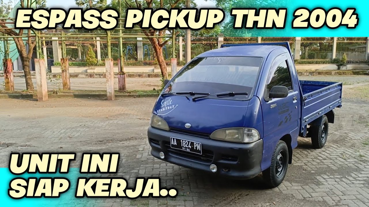 Daihatsu Espass Pickup Tahun 2004, Unit Ini Siap Kerja..