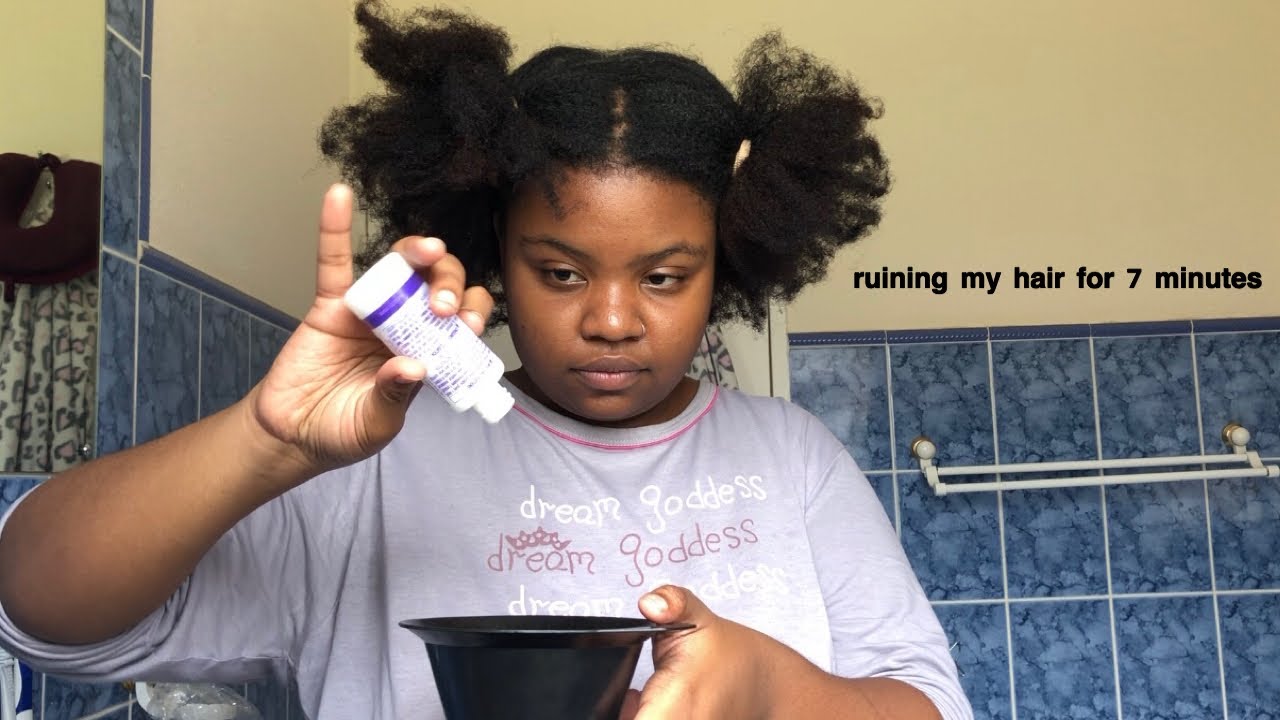 DYEING MY NATURAL HAIR | Dark and Lovely Color Intensity Dye