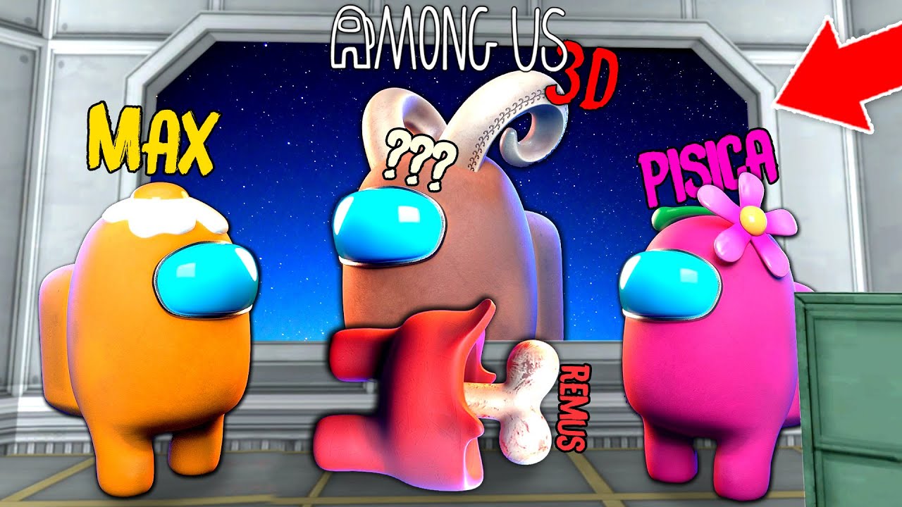 5% REUSESTE ASTA in AMONG US 3D ! *INCREDIBIL*