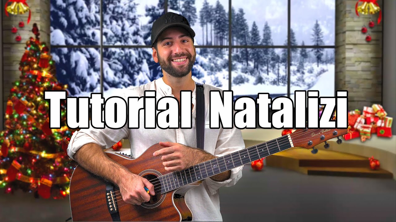 2 TUTORIAL NATALIZI 🎸 SUONA LA CHITARRA PER NATALE 🎄