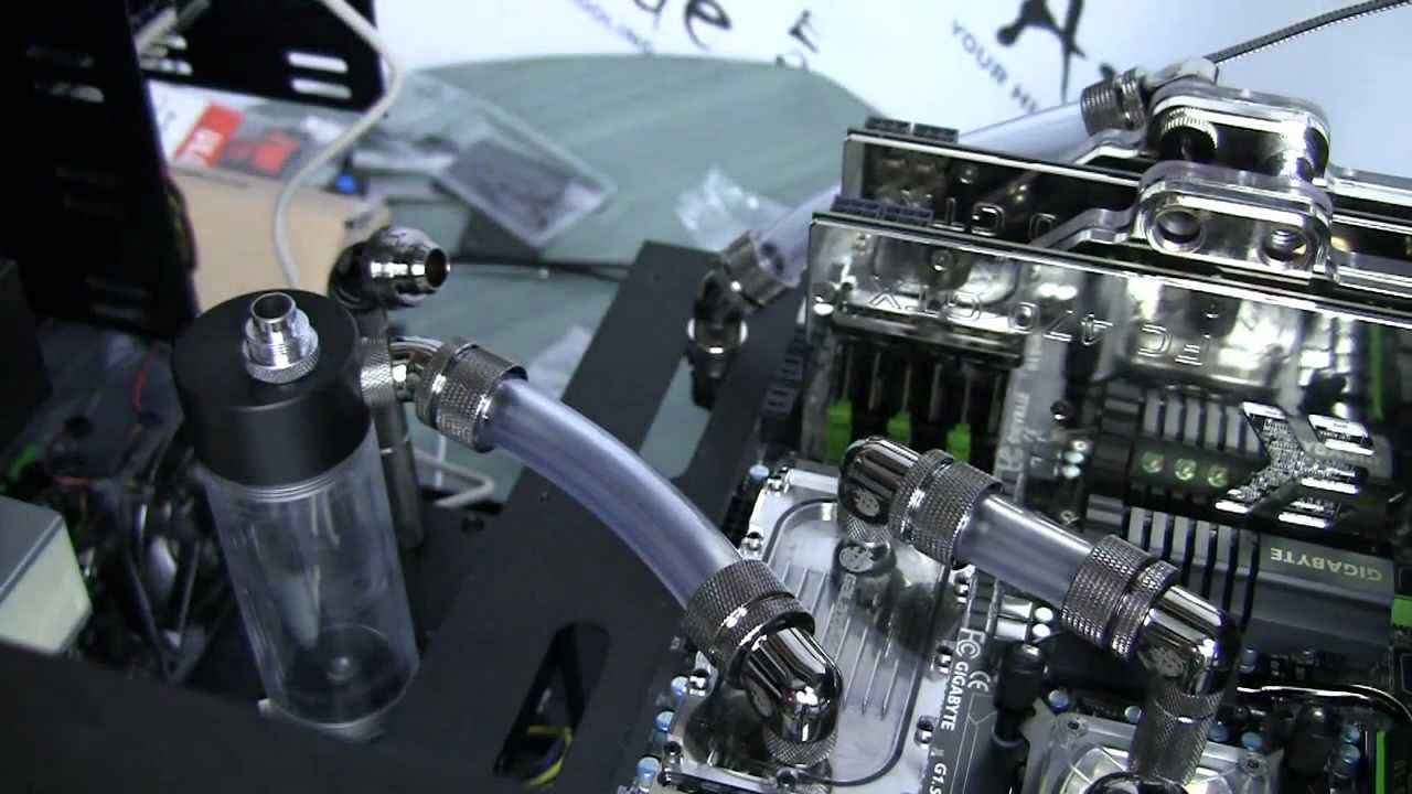 Complete Custom Watercooling Setup Installation Video - SilentSniper (10)