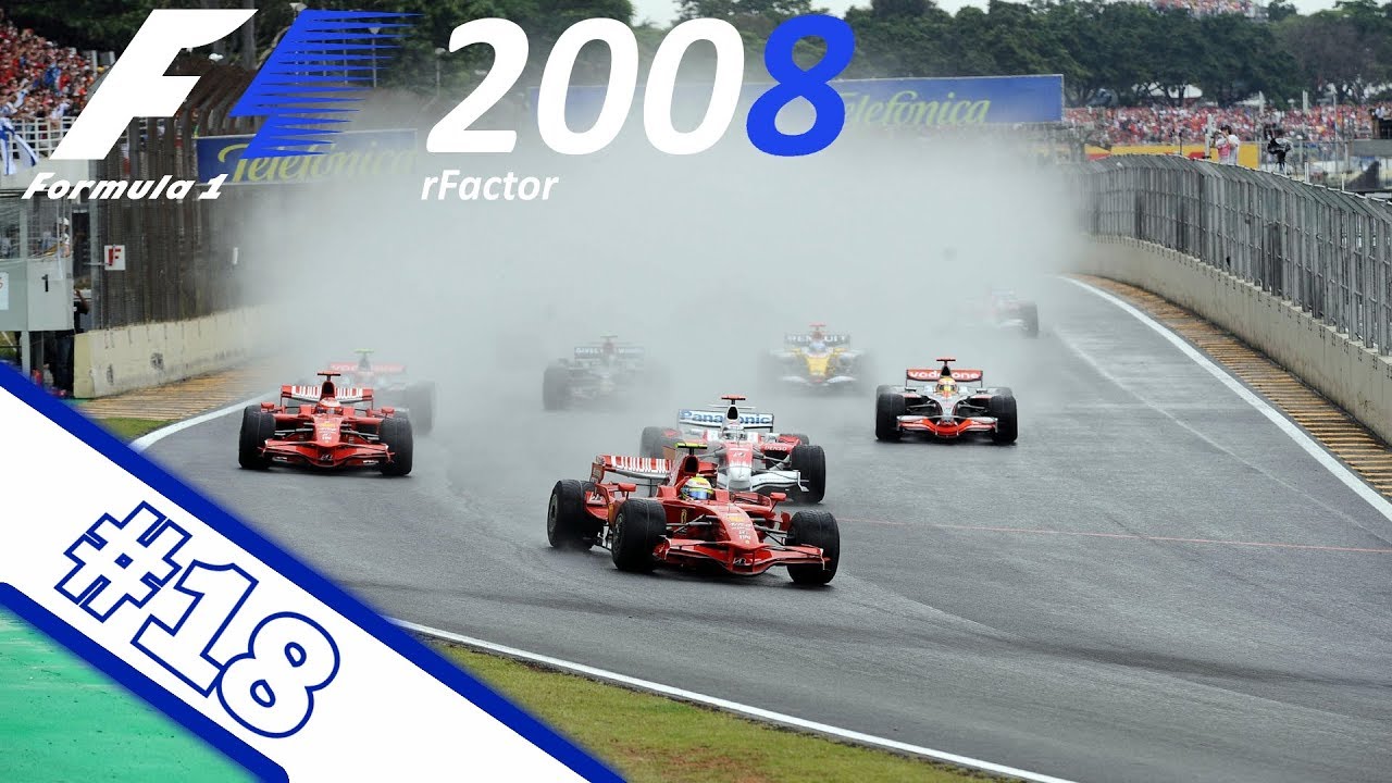 Großer Preis von Brasilien 🎮 #18 | rFactor F1 2008 Saison