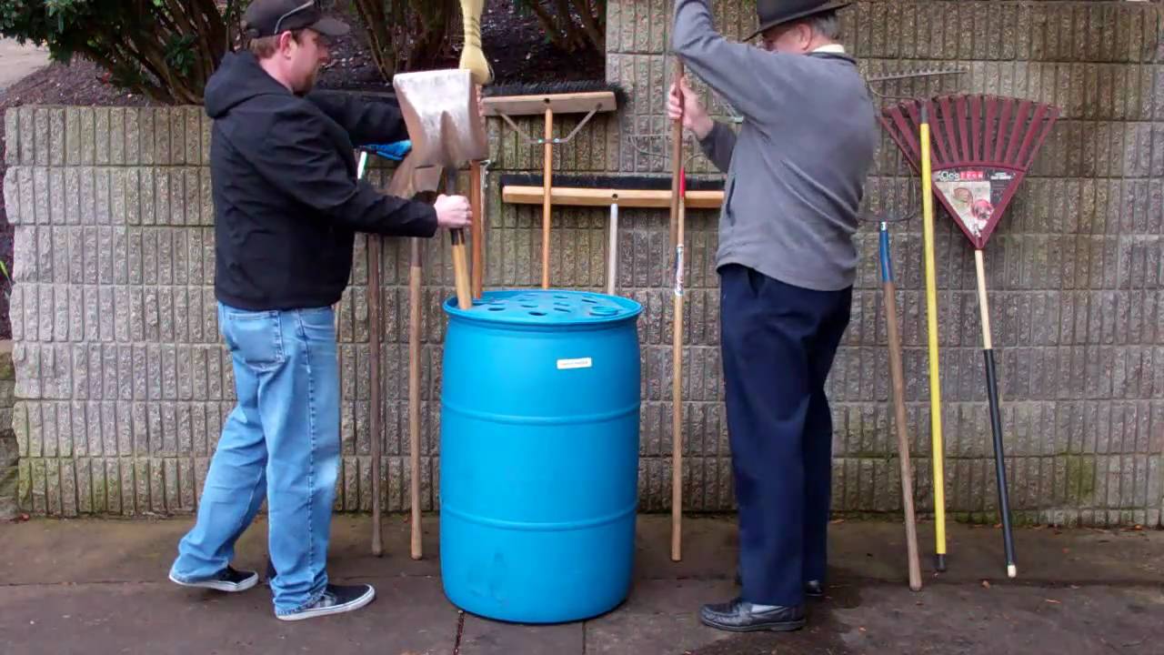 How to build a Garden Tool Storage Bin for under $20  Holds 18 tools! Save Money and Room!