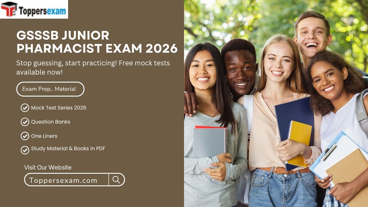 Gsssb junior pharmacist exam preparation 2026 | gsssb junior pharmacist syllabus 2026 #gsssb#junior