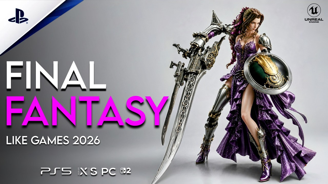 20 JAW-DROPPING Games Like FINAL FANTASY Coming to PS5, XBOX, PC & SWITCH 2 BLAST THE INDUSRTY!