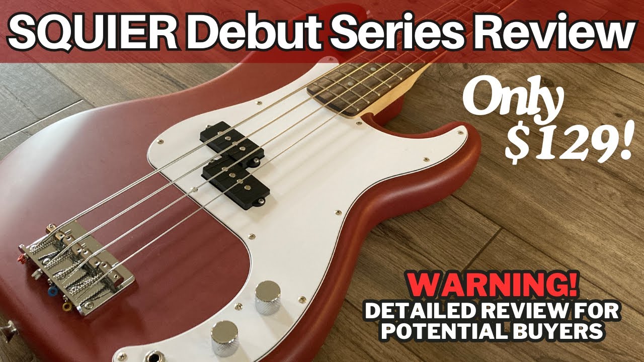 Дебютная серия Squier — обзор Precision Bass Everything