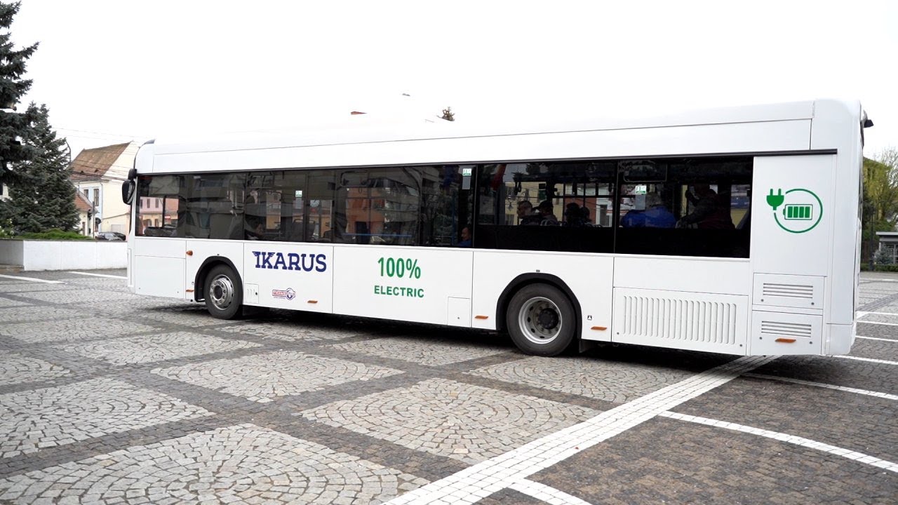 Autobuze și troleibuze electrice pentru transportul public din Mediaș | novatv.ro