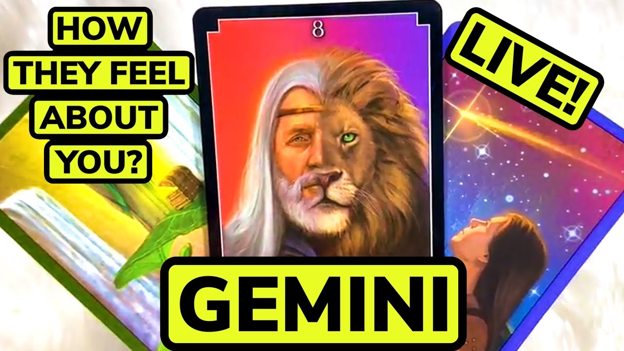❤️GEMINI❤️HOW THEY FEEL ABOUT YOU!❤️⭐️LIVE!⭐️