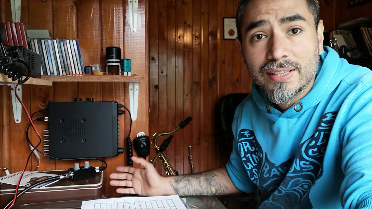 (Anytone 5555n) Radioaficionados 10 y 11 metros Chile - Brasil