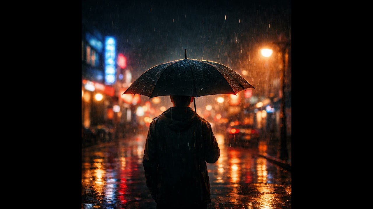 비 오는 밤에 머물러 🌧️ | Rainy Night R&B | 감성 Korean R&B | Late Night Music | 술먹고 AI로 만든 노래