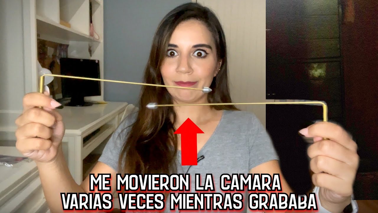 Mientras contaba sus experiencias paranormales, QUERÍAN TUMBAR MI CÁMARA 😳 medí la energía por esto