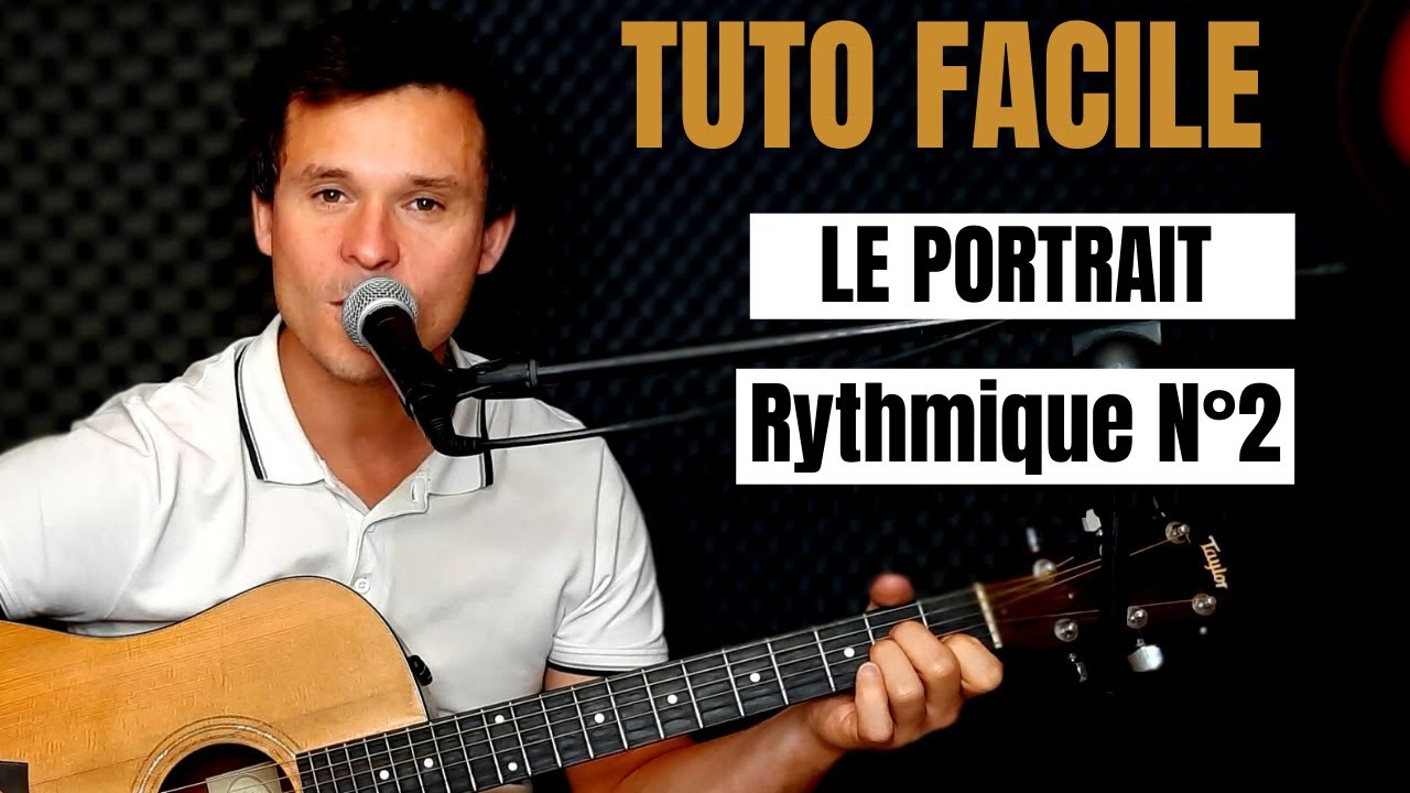 Tuto guitare Calogero - Le portrait (Accords et Paroles)