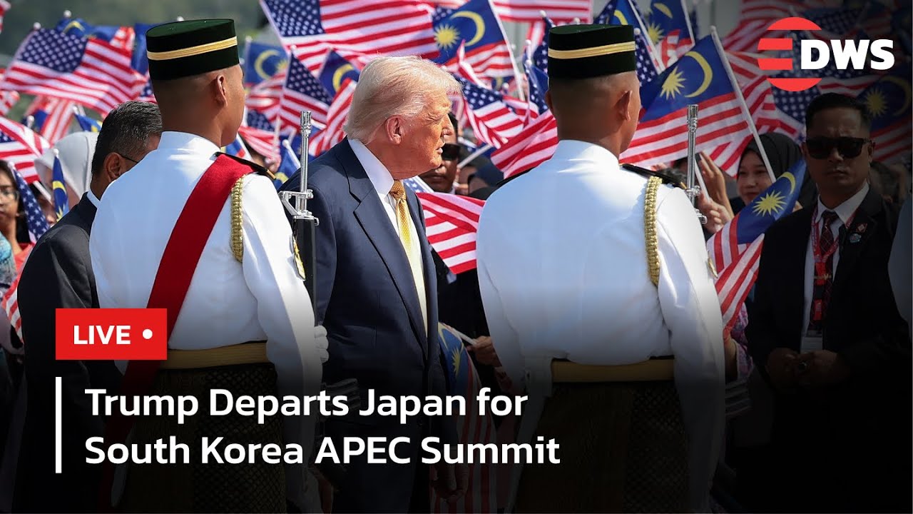 LIVE: Trump Arrives in South Korea and Attends APEC Events | AC1G