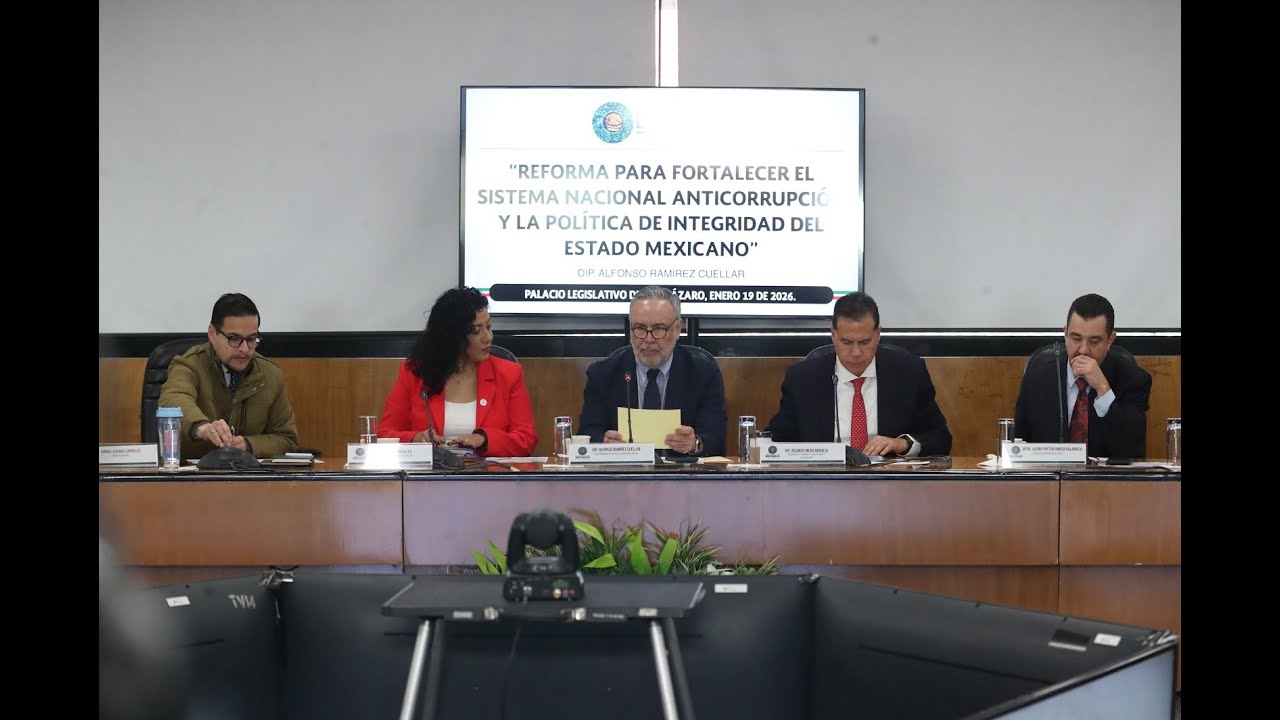 EN VIVO / Foro: Sistema Nacional Anticorrupci&oacute;n. Presentaci&oacute;n de propuesta de reforma a la ley