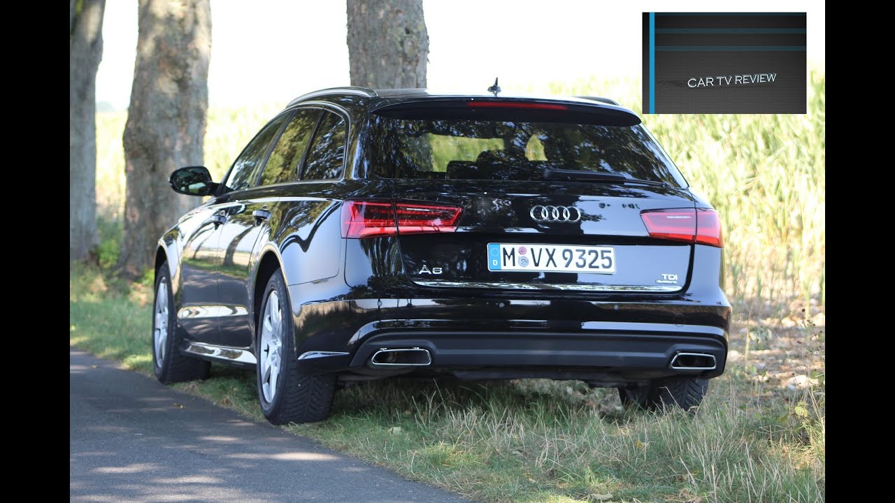 Audi A6 Avant Quattro 2.0 TDI 2016 detailed review , startup and drive