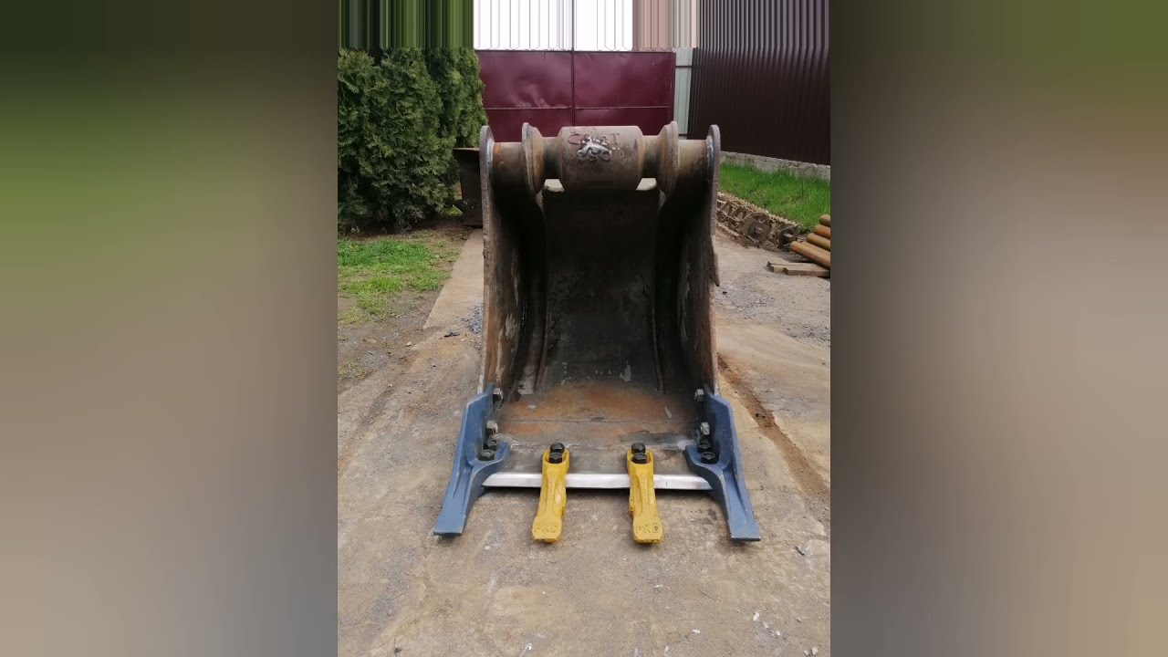 Modificare îngustare cupă buldoexcavator și găurire cuțit hardox