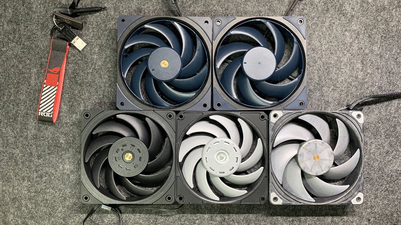 120mm Computer Fans Noise 12cm机箱风扇噪音（Mobius / Mobius OC / GT2150 / B12EXTREM）