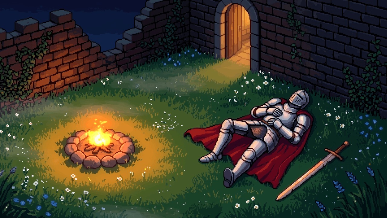 Get cozy and fall asleep in this moment of calm...