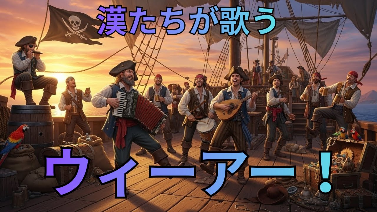 海の漢たちが歌ってそうなウィーアー！　AIカバー