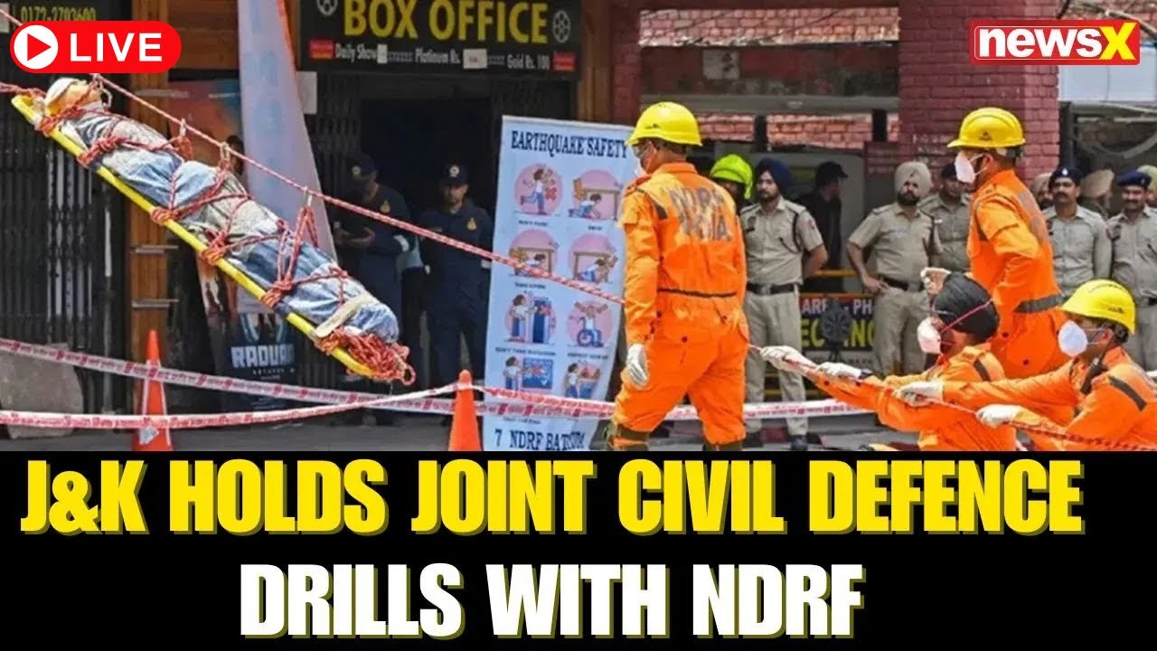 LIVE | Operation Shield: Mock Drills Boost Emergency Preparedness in J&K Districts