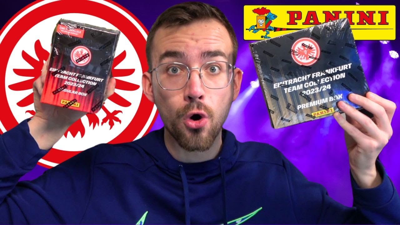 4 AUTOGRAMME in einem VIDEO !! 😱🔥 Panini EINTRACHT FRANKFURT TRADING CARDS 2024