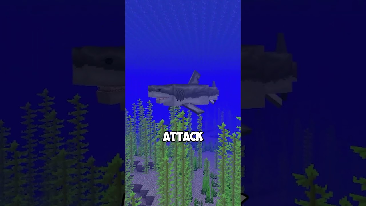 what if minecraft had sharks?