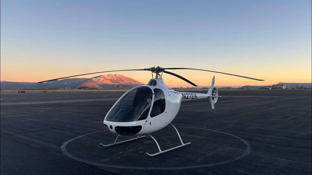 POV Helicopter First Solo - Cabri G2 -  GoPro Hero 11 -  Oregon to California