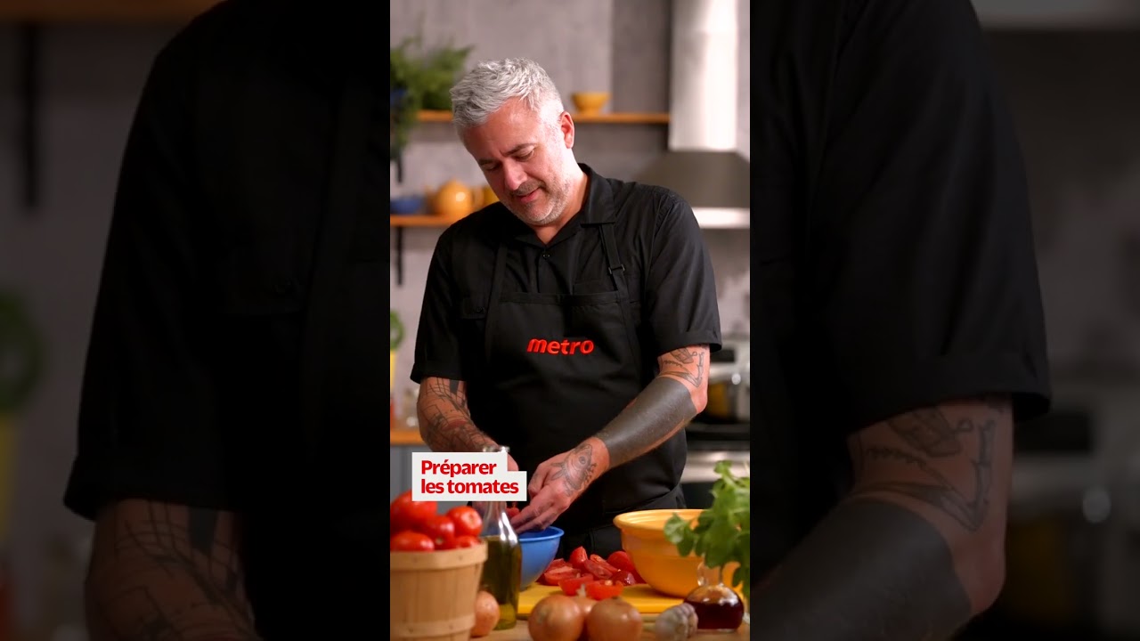 Sauce aux tomates italiennes fra&icirc;ches, avec thym et basilic