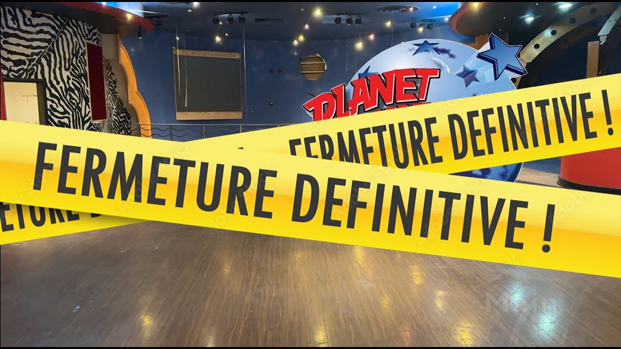 Le dernier jour du Planet Hollywood de Disneyland Paris avant fermeture definitive.