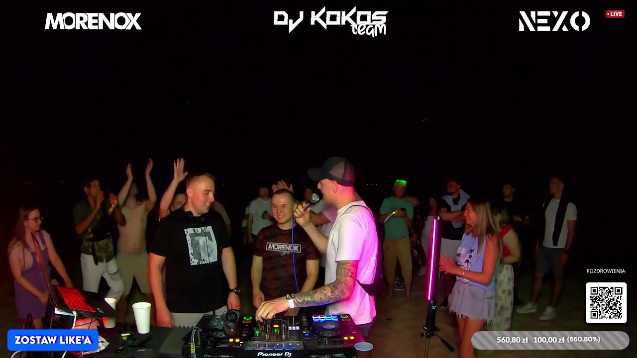 🔴Rozpoczęcie wakacji | Muzyka Klubowa NA ŻYWO | DJ KOKOS x MORENOX x NEXO LIVE MIX | 2026