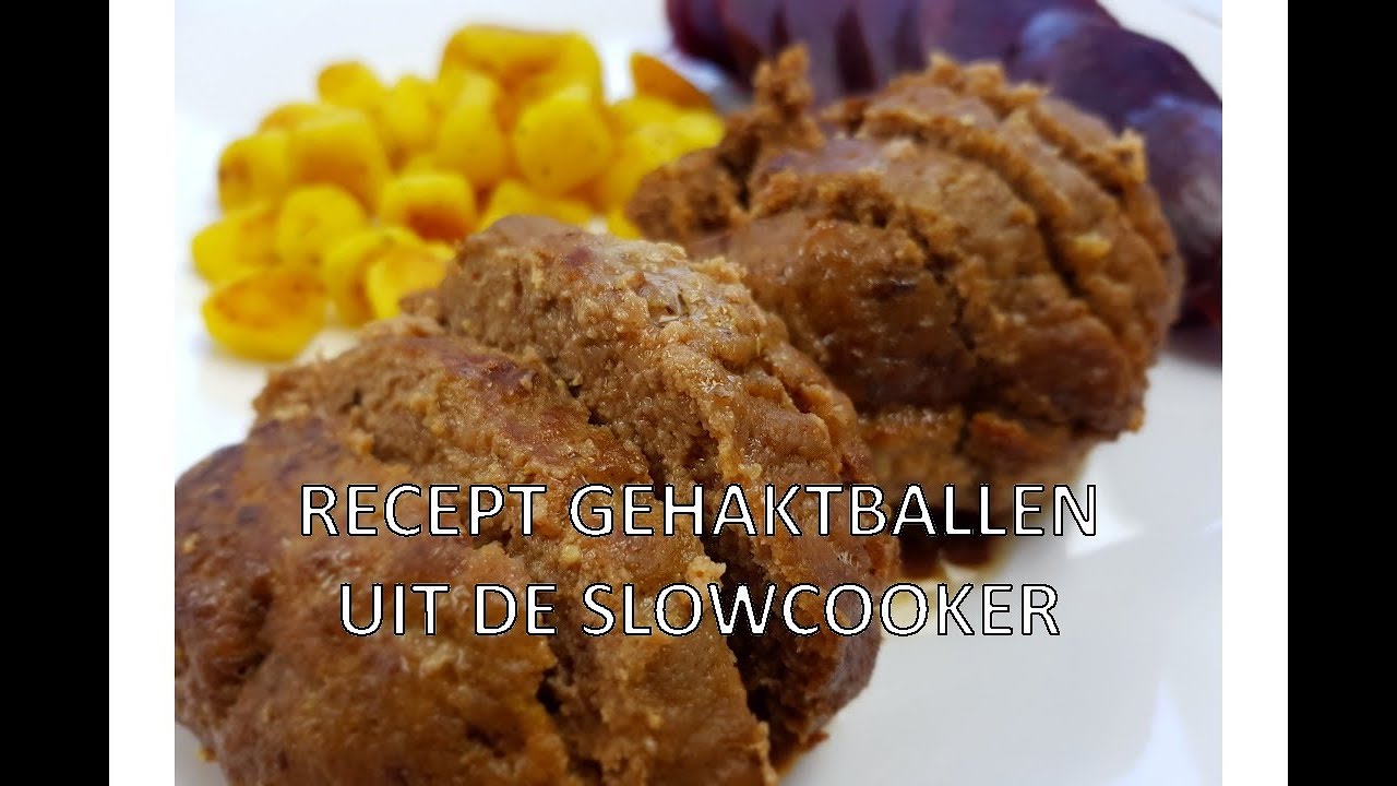 Recept gehaktballen uit de slowcooker | (NL/BE) | Plezierindekeuken.nl