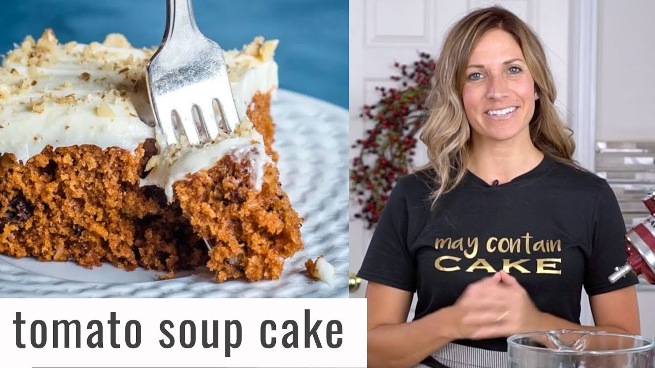 How to Make TOMATO SOUP CAKE {Recipe Video}