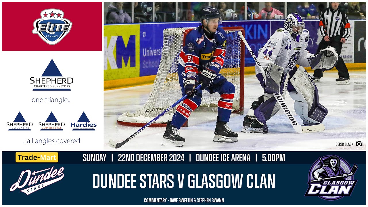 EXTENDED 4K HIGHLIGHTS | 22/12/2024 | Dundee Stars v Glasgow Clan