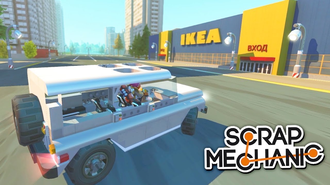 НОВАЯ КАРТА - МОСКОВСКИЙ РЕГИОН 🔥 | Scrap Mechanic